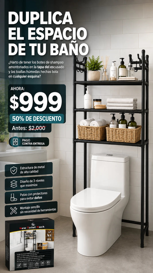 organizador de baño